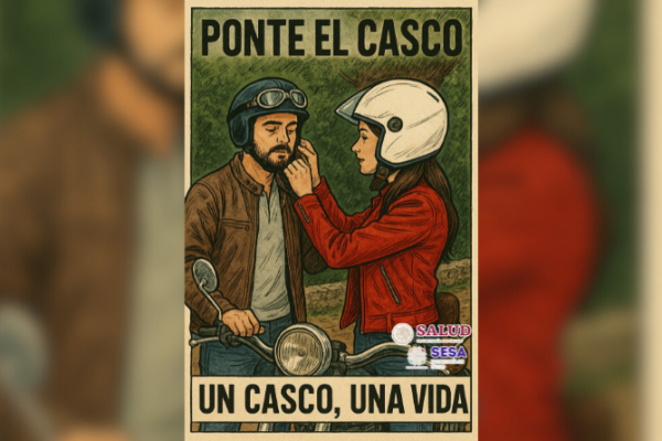 Ponte el casco, un casco, una vida