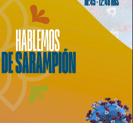 WEBINAR HABLEMOS DE SARAMPIÓN