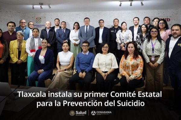 Tlaxcala fortalece la prevención del suicidio con trabajo conjunto